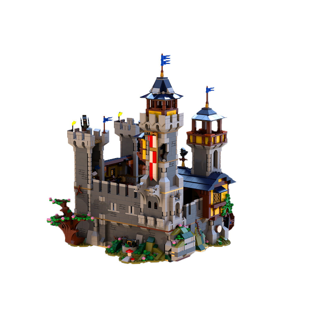 ZITIANYOUBUILD Castle Keep 1381 pièces Toys Building