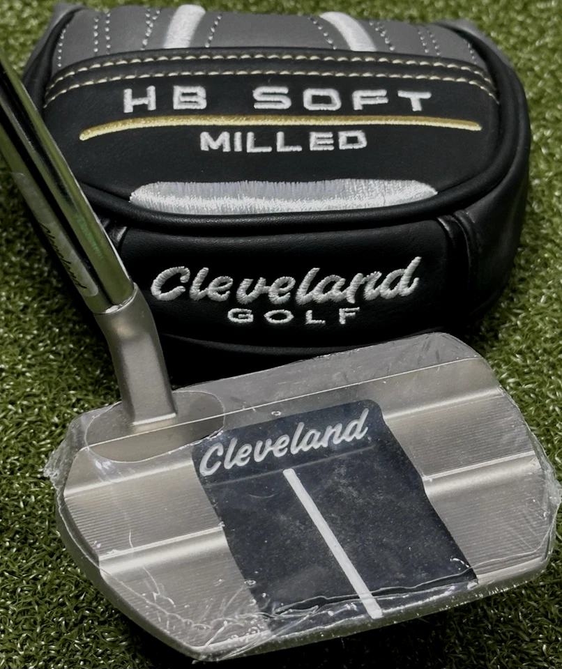 Cleveland Womens HB Soft Milled 10.5 Slant Mallet Putter 32" Inch w/ Cover NEW! - Image 3 of 4