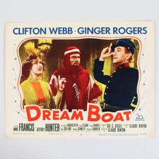 1952 Dreamboat Lobby Card