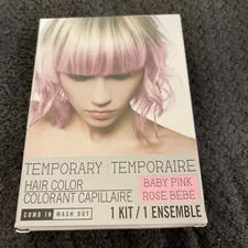New Temporary Hair Color Comb In Wash Out Baby Pink H21