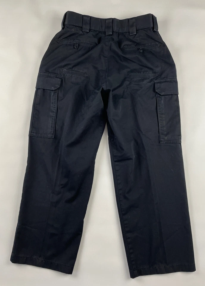 Pantalones tácticos 5.11 para hombre W32 L27 negros bolsillos de carga uniforme EMS policía Foto 2 de 4