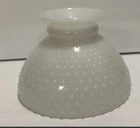 Vintage Hobnail Milk Glass Lamp Shade