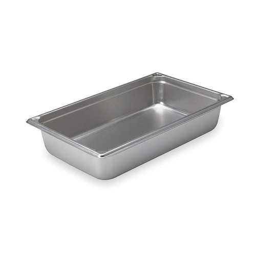 VOLLRATH 30015 Steam Table Pan,Full Size 4NDK8