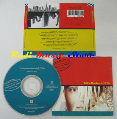 CD TALITHA MACKENZIE Solas 1993 RIVERBOAT TUGCD1007 NO lp mc vhs dvd (CS22)