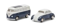 Schuco 450514600 2Er-Set Volkswagen Vw KäFer + Vw T1 Samba Piccolo