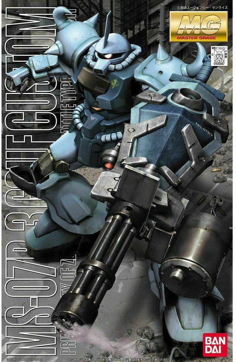 Bandai MG 1/100 MS-07B-3 Gouf Custom Principality of Zeon