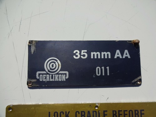 Lot of Vintage Oerlikon 35mm Various Data Plates - Picture 3 of 9