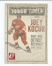 Joey Kocur 2010-11 Donruss Tough Times Insert Card #3