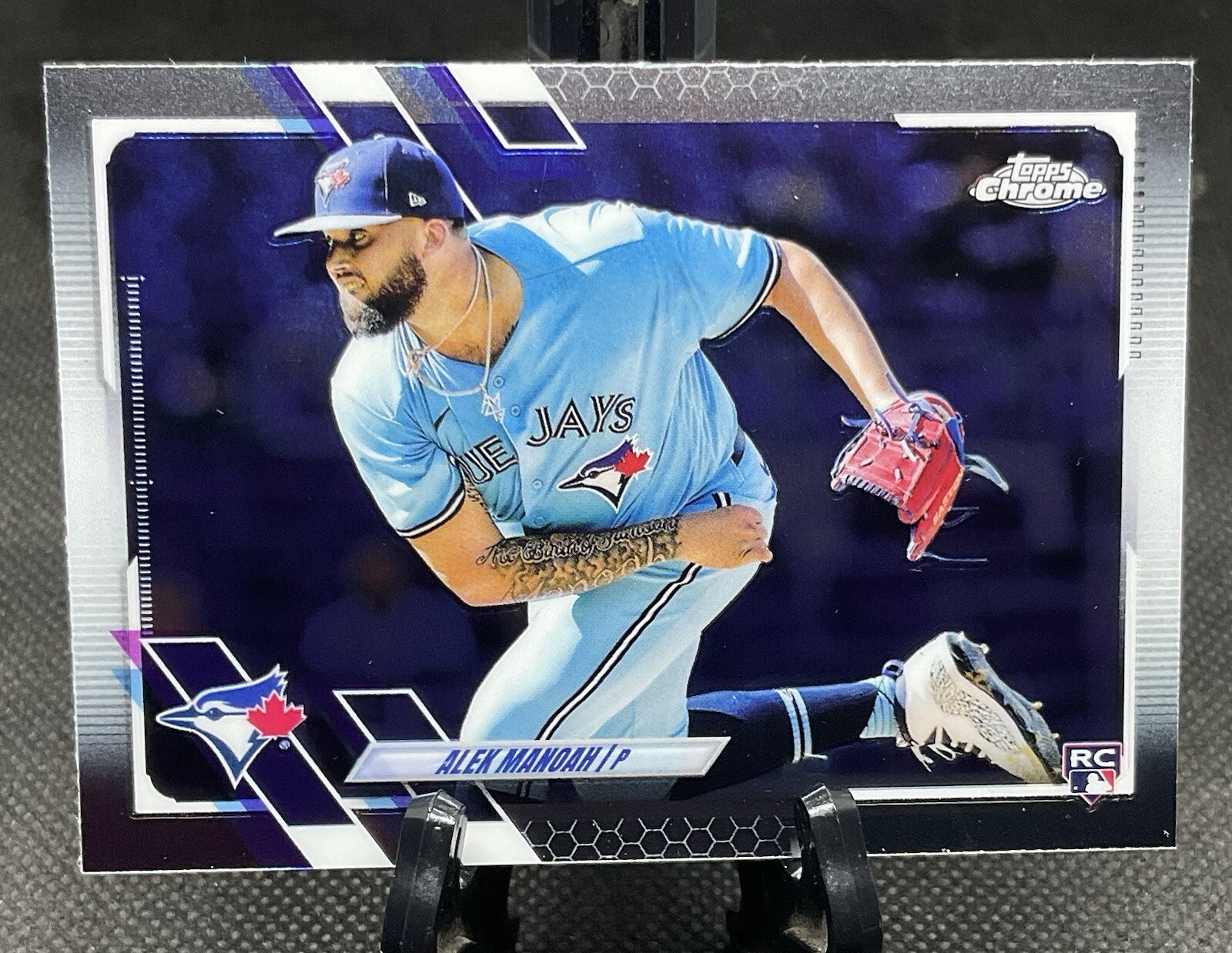 2021 Topps Chrome Update #USC65 Alek Manoah RC - Toronto Blue Jays