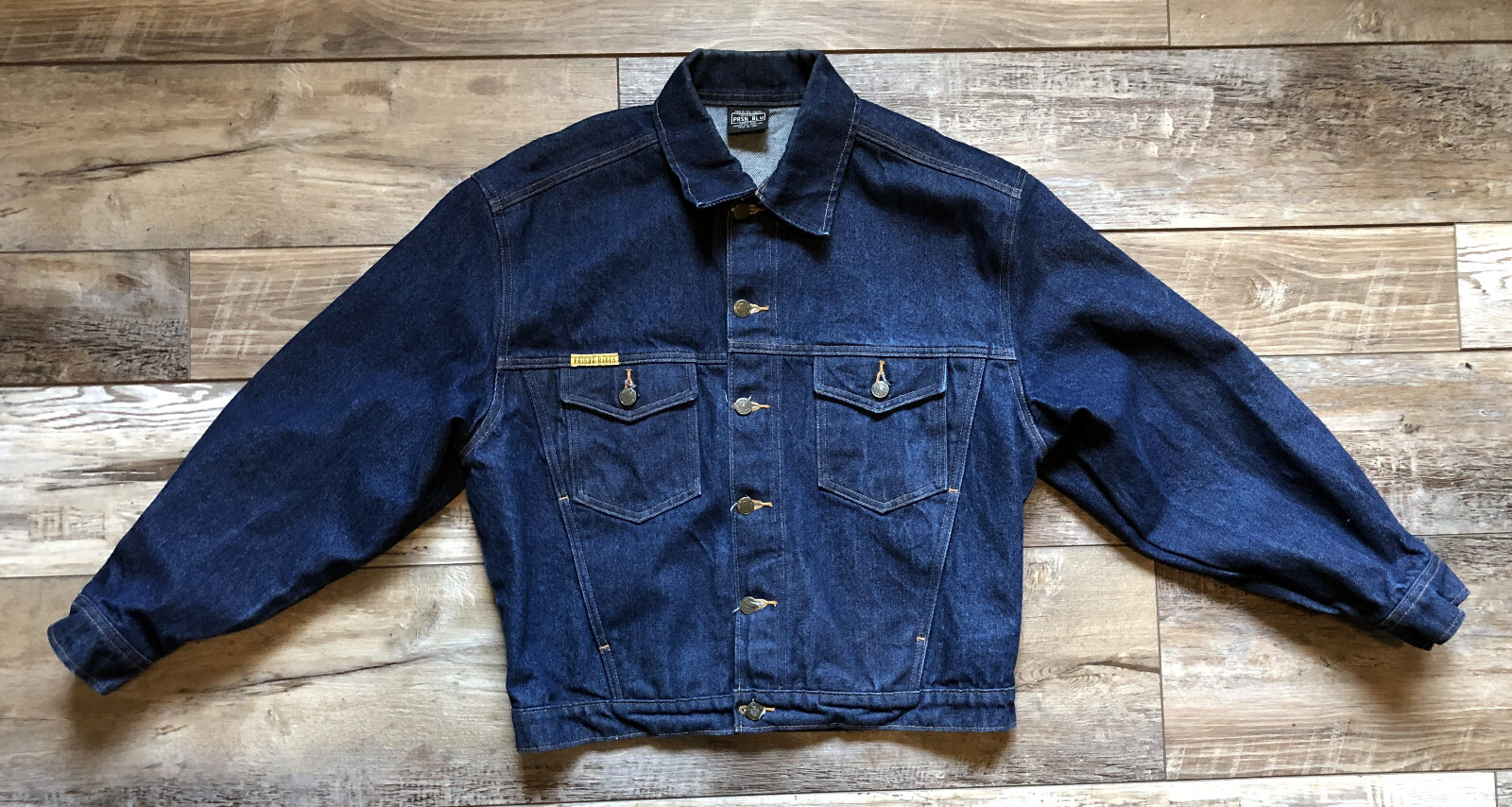 Denim Trucker Style Jacket Blue PRSN 