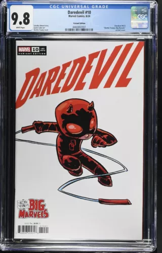 Daredevil #10 CGC 9.8 Skottie Young Big Marvels Variant Cover Marvel 2024