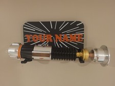 Personalized Lightsaber Display mount Star Wars fits Galaxy's Edge Legacy series