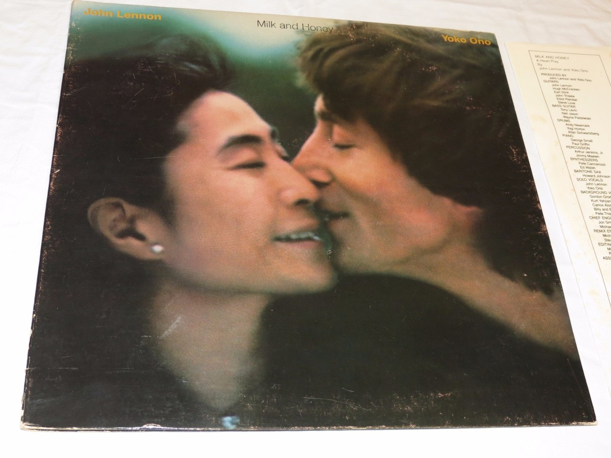john lennon milk & honey (RARE!!送料込） John Lennon & Yoko Ono/Milk And Honey, Japan Issue, with Obi