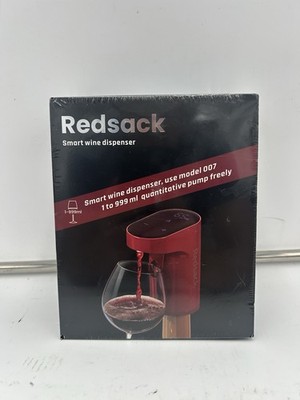 Redsack Wine Dispenser Electric Decanter Aerator Whiskey Pourer Pump Black NEW