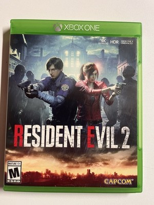 Resident Evil 2 Capcom Survival Horror M 4K HDR Microsoft Xbox One **MINT CD**