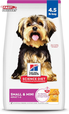 Hill'S Science Diet Small & Mini, Adult 1-6, Small & Mini Breeds Premium Nutriti