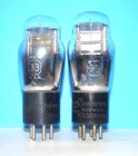 No 33 RCA radio audio amplifier vintage vacuum 2 tubes valve tested ST shape 233