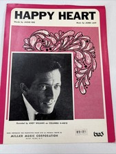 Happy Heart - Recorded by Andy Williams - Sheet Music - FREE Shipping
