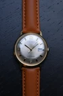 Fresh Service 1970 Vintage Timex Marlin Calendar 2124-2570A with Great Dial!