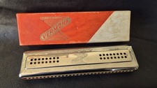 Vermona / Weltmeister Harmonika 32 Löcher – Vintage DDR – mit Originalkarton