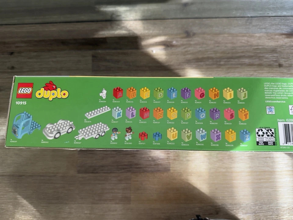 LEGO Duplo Alphabet Truck 10915 nuevo en caja original sellada Foto 4 de 4