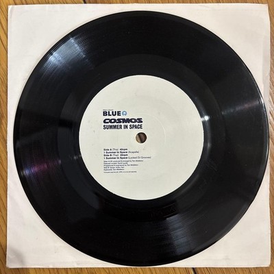 Blue Cosmos Summer In Space 7 inch record