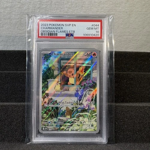 Pokémon Charmander 044 Sv: Scarlet & Violet Promo PSA 10 Holo English 2023
