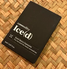 New Commodity Ice(d) Perfume Sample In Box
