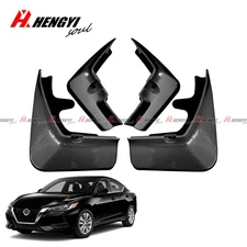 For Nissan Sentra 2020-2024 Car Mud Flaps Splash Guards Protector Super Black 4X