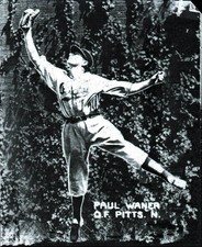 1938 R329 Clopay Foto Fun Baseball Paul Waner Undeveloped Negative *ST213