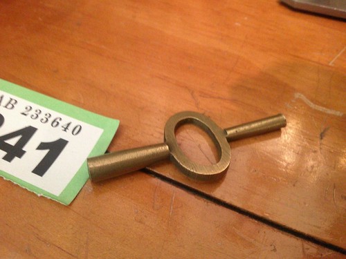 Clock French Carriage + Carry Case & Key working order "THE CHANCERY brass case - Picture 5 of 14