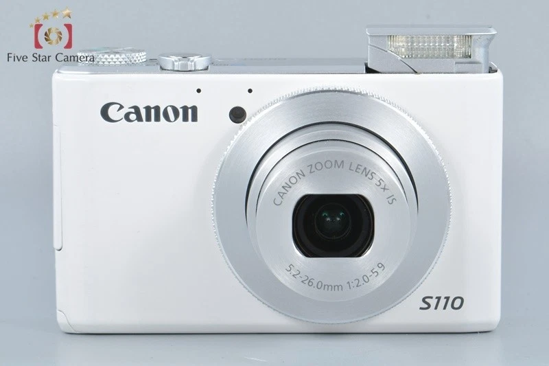 Canon PowerShot S110 White 12.1 MP Digital Camera [Very Good] - Image 4 of 4