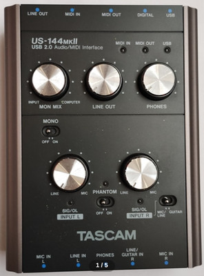 TASCAM Peripherals Others US-144MK2 Audio Interface Usb2.0 Instrument More Used