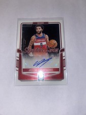Panini 2024-25 Donruss Optic Justin Champagnie #SS-JUS Wizards Autograph