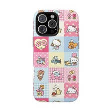Pink Kitty Aesthetic Phone Case, Cute, Trendy Phone Case