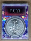 1985 PCGS MS67 The American Prospector Ag Engelhard-Eagle Reverse - BERT Purple