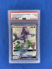 2019 POKEMON SUN & MOON HIDDEN FATES #SV59 FULL ART/MEWTWO GX PSA 7