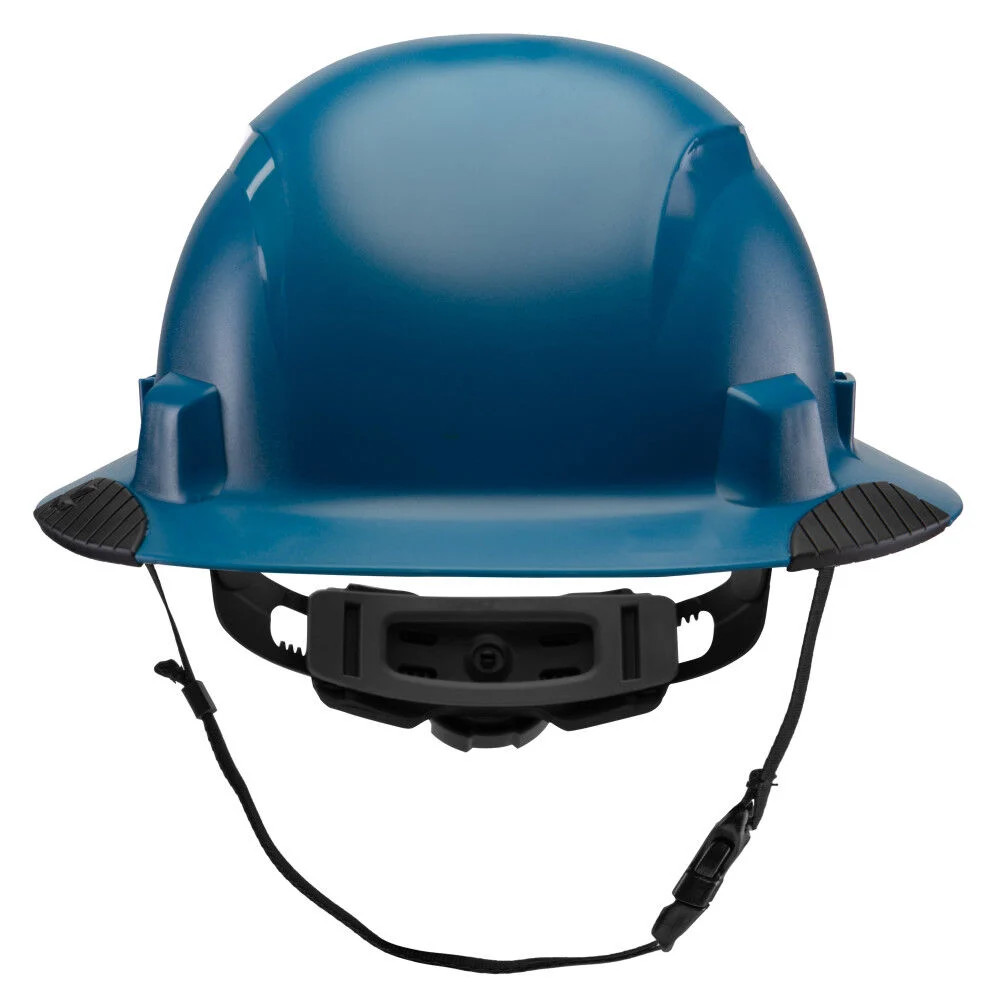 Lift Safety Idax Full Brim - Non-Vented Hard Hat, Blue