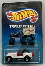 1986 Hot Wheels Trailbusters Jeep CJ-7 #2539