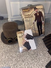 Adult Male Victorian Steampunk Costume Size Medium - Brand New With Tags