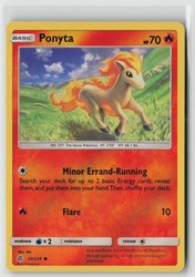 Ponyta 23/236 Cosmic Eclipse Reverse Holo