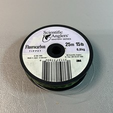 Scientific Anglers Tippet Fly Fishing Fluorocarbon Clear Spool 15 LB Test S869 