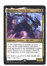 Kamigawa: Neon Dynasty #220 Greasefang, Okiba Boss