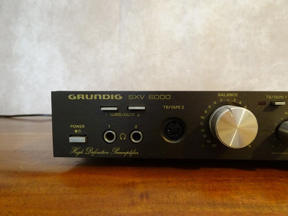 ULTRA RARE SELTEN Grundig SXV 6000 Vorverstärker / Preamplifier SERVICED - Bild 2 von 4