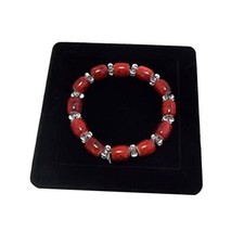 1 Piece Velvet Square Shaped Bracelet Display Holder Bangle Watch Anklet