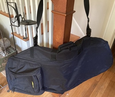 Bag Boy Black Golf Travel Cover Bag/ Shoulder Strap & Handle Grip /No Wheels