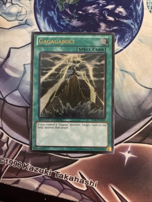 (YBL) Gagagabolt - ZTIN-ENV03 - Ultimate Rare Foil Holo Yu-Gi-Oh! Yugioh LP
