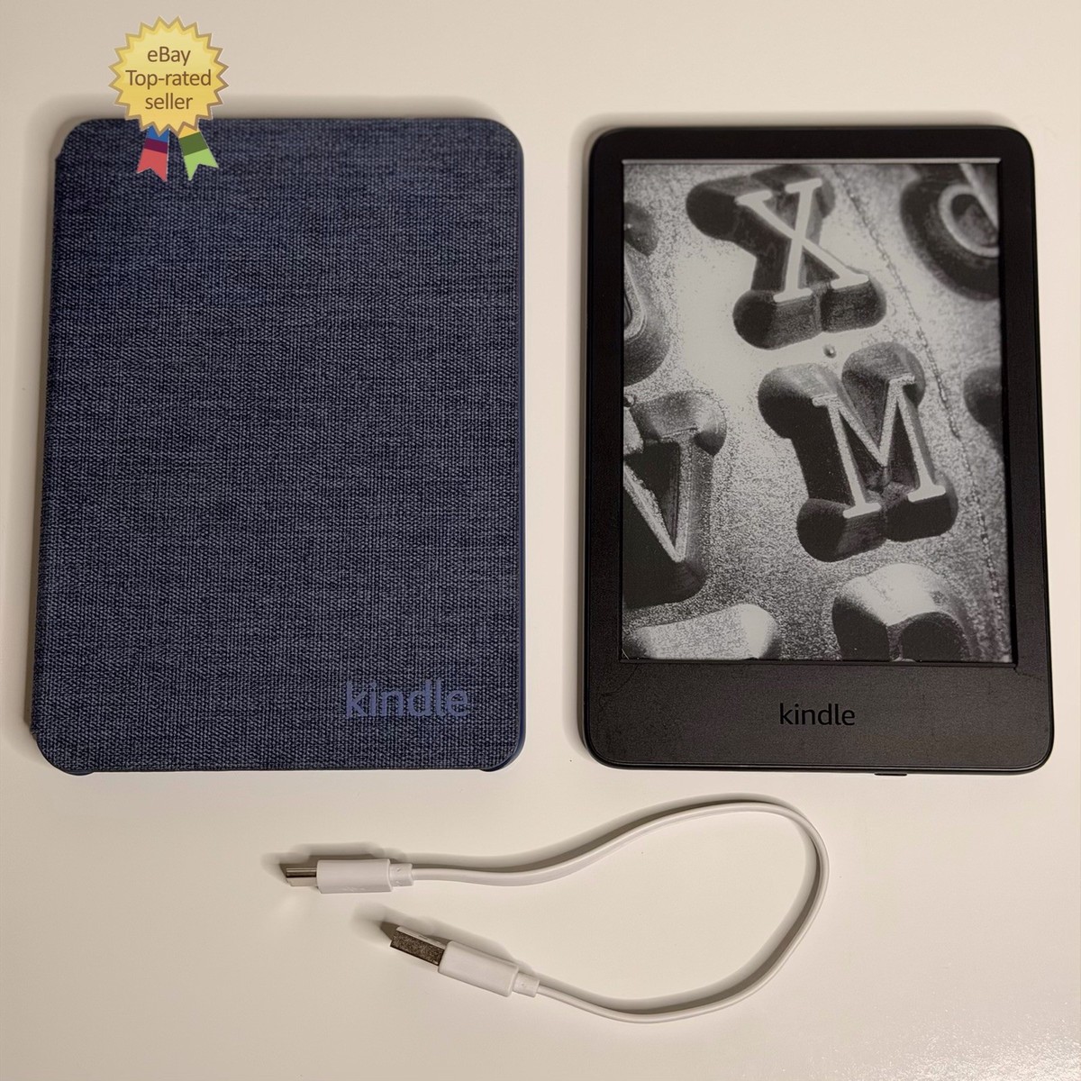⚡️Amazon Kindle 2024 Release 11th Gen 16GB WiFi Black Bundle