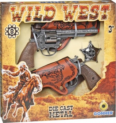 8410982015800 Cowboy set 2 Gonher Pulio