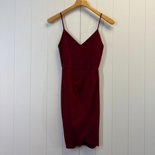 Lulus Cocktail Bodycon Strappy Mini Dress Women Size M Clubwear Summer Wedding